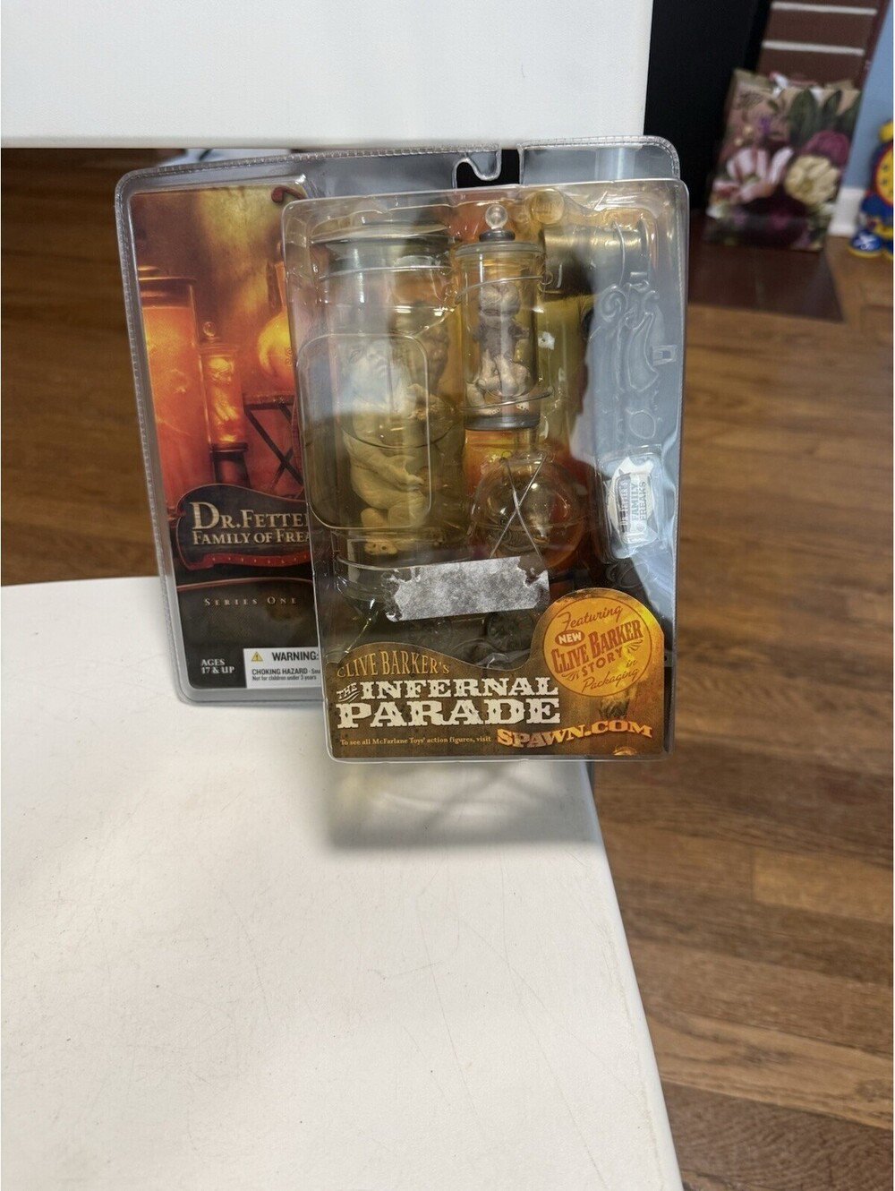 Dr Fetter's FAMILY Of FREAK Infernal Parade McFarlane Toy Action Figure 2004 NEW